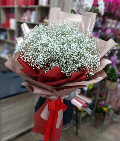 Букет цветов из: Гипсофила в Федорково