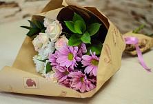 Букет цветов из:  Розы и Хризантемы #REPLACE_PRED# Федорково